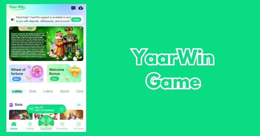 YaarWin game